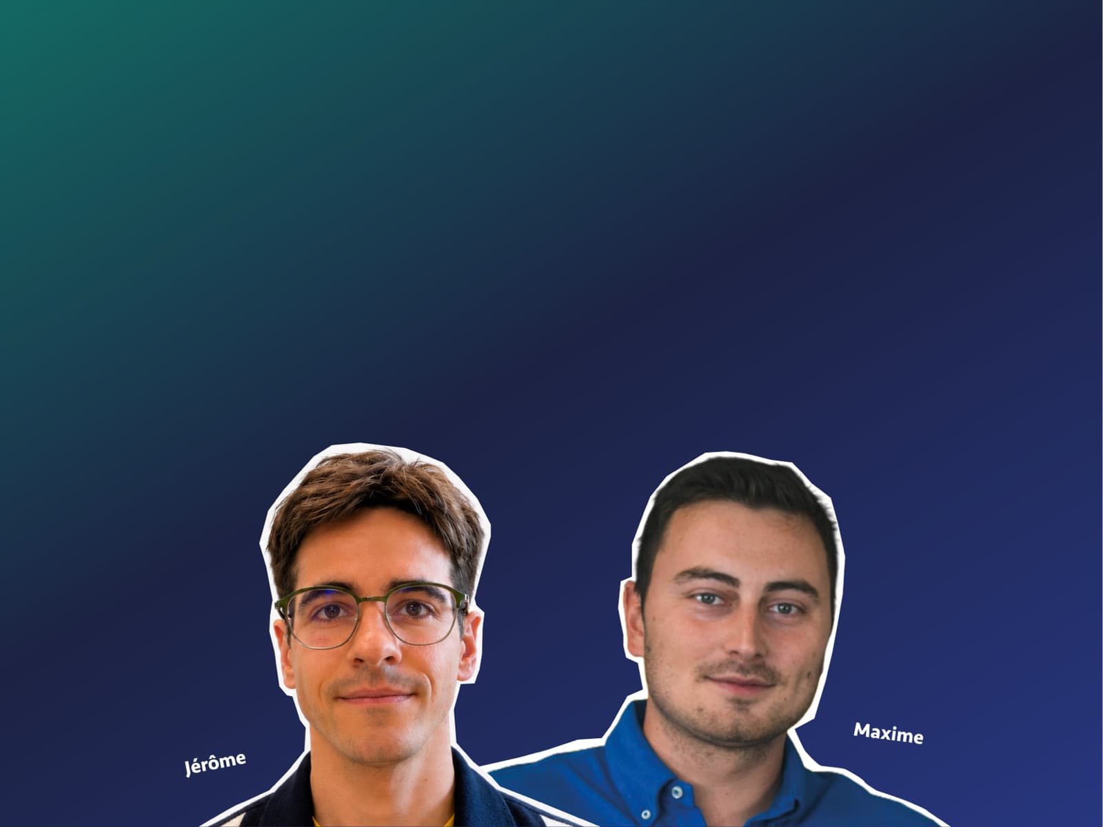 Jérôme et Maxime, cofondateurs d'Edunotia